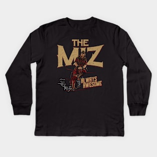 The Miz Always Awesome Kids Long Sleeve T-Shirt